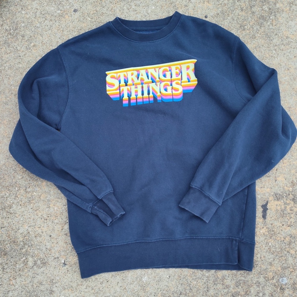 Navy Crewneck Sweater